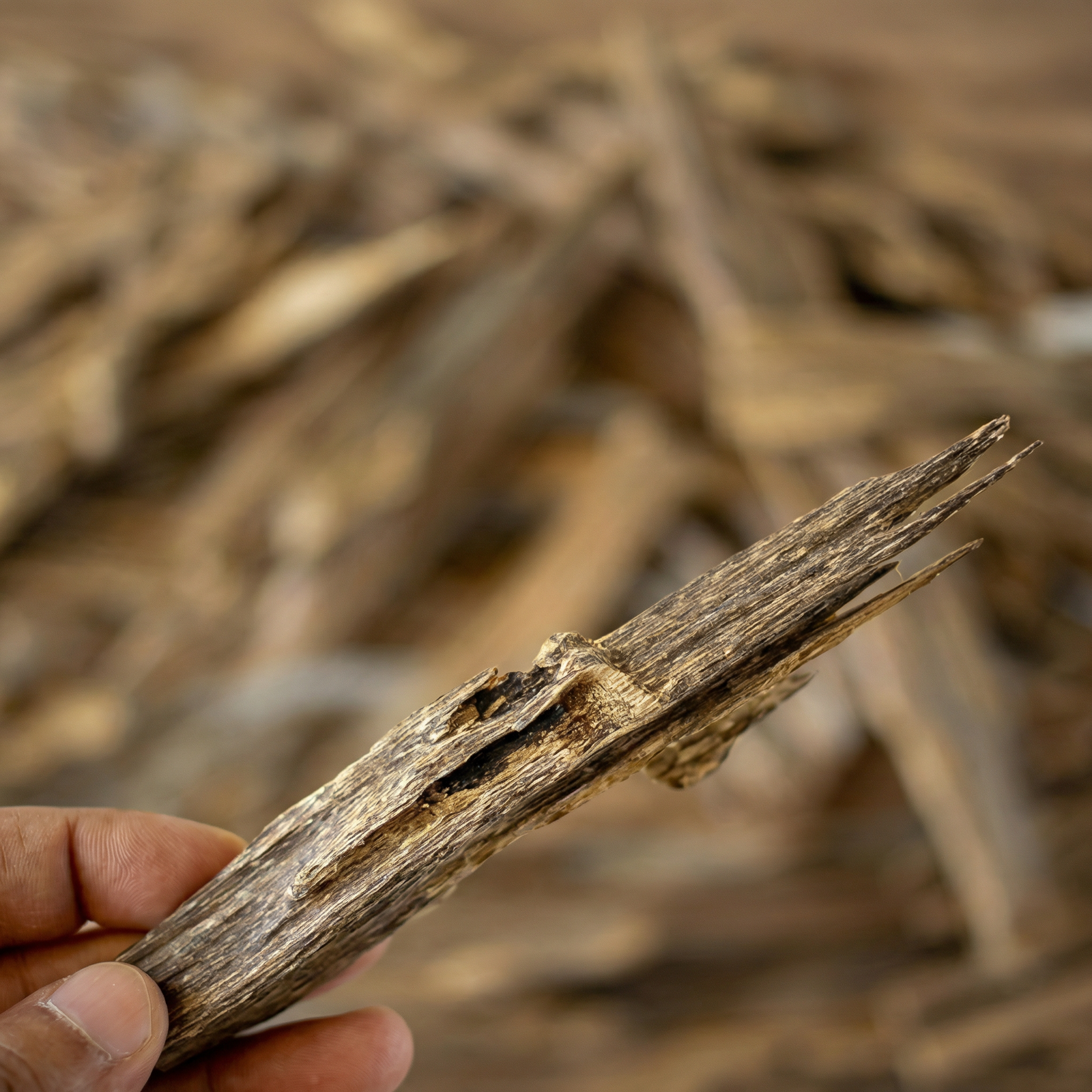 Grade AA+ Agarwood Oud Wood Chips and Nuggets – Natural Resin-Rich Aromatic Pieces